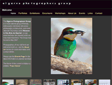 Tablet Screenshot of algarvephotographers.org